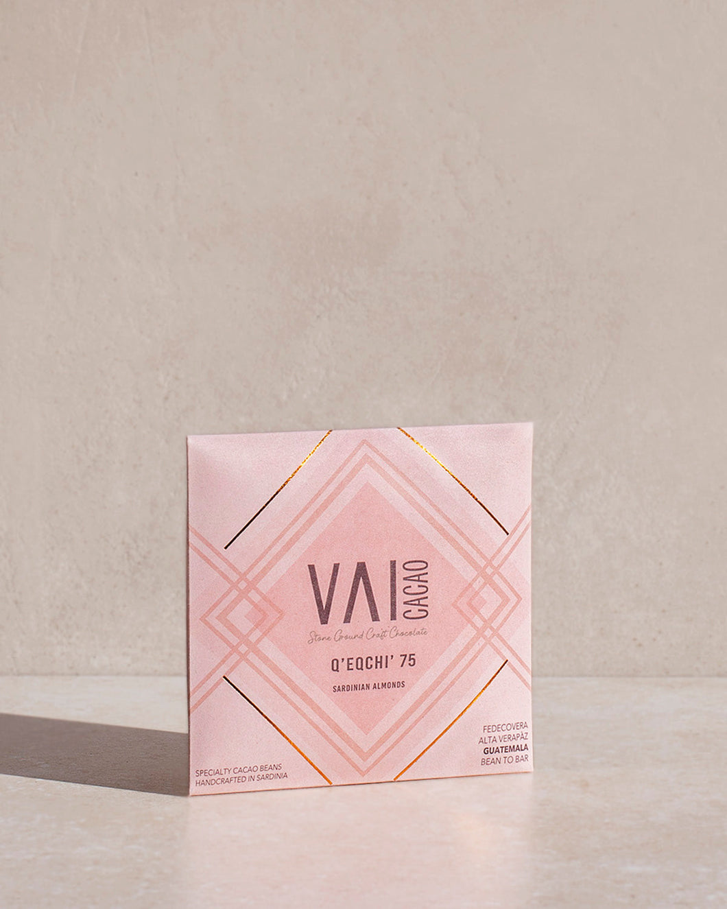 Craft Chocolate · Q'EQCHI' 75% · Almonds